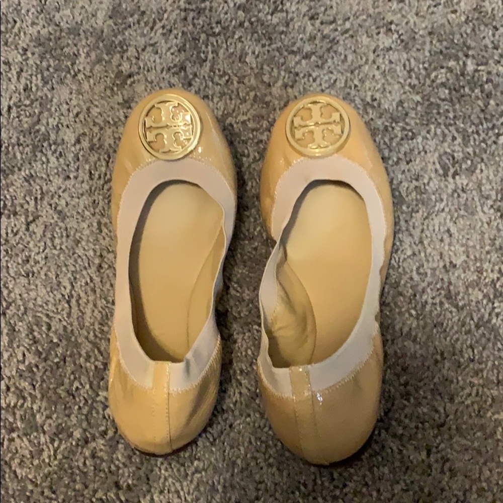 Tory Burch ballet flats, like new
